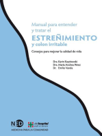 Manual para entender y tratar el estreñimiento y colon irritable: Consejos para mejorar la calidad de vida