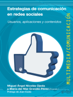 Estrategias de comunicación en redes sociales: Usuarios, aplicaciones y contenidos