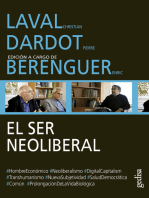 El ser neoliberal: Edición a cargo de Enric Berenguer