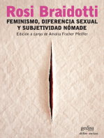 Feminismo, diferencia sexual y subjetividad nómade