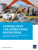 Tapping into the Operations Knowledge: Gaps, Opportunities, and Options for Enhancing Cross-Project Learning at ADB