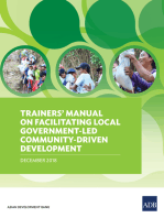 Trainers’ Manual on Facilitating Local Government-Led Community-Driven Development