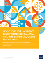 Good Jobs for Inclusive Growth in Central Asia and the South Caucasus: Regional Report