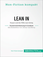 Lean In. Zusammenfassung & Analyse des Bestsellers von Sheryl Sandberg: Frauen und der Wille zum Erfolg