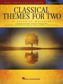 Classical Themes for Two Trumpets: Easy Instrumental Duets