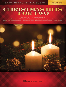 Christmas Hits for Two Flutes: Easy Instrumental Duets