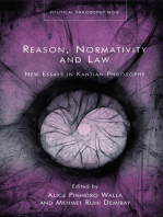 Reason, Normativity and Law: New Essays in Kantian Philosophy