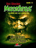 Dan Shocker's Macabros 72: Nh’or Thruus Unheil-Schläfer (9. Mirakel-Abenteuer)