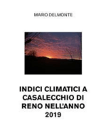 Indici climatici a Casalecchio di Reno nell'anno 2019