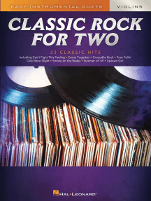 Classic Rock for Two Violins: Easy Instrumental Duets