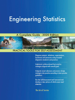 Engineering Statistics A Complete Guide - 2020 Edition