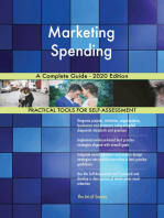 Marketing Spending A Complete Guide - 2020 Edition