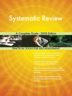 Systematic Review A Complete Guide - 2020 Edition