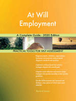 At Will Employment A Complete Guide - 2020 Edition