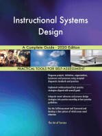Instructional Systems Design A Complete Guide - 2020 Edition