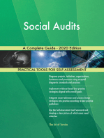 Social Audits A Complete Guide - 2020 Edition