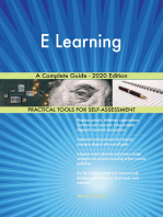 E Learning A Complete Guide - 2020 Edition