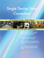 Single Device Data Correction A Complete Guide - 2020 Edition