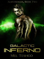 Galactic Inferno: A Scifi Alien Romance: Alien Hunger, #2