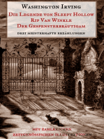 Die Legende von Sleepy Hollow, Rip Van Winkle, Der Gespensterbräutigam: Drei meisterhafte Erzählungen aus dem "Sketch Book" Washington Irvings. Mit zahlreichen zeitgenössischen Illustrationen.