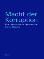Macht der Korruption: Eine philosophische Spurensuche