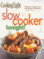 Cooking Light Slow-Cooker Tonight!: 140 delicious weeknight recipes that practically cook themselves