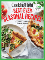 COOKING LIGHT Best-Ever Seasonal Recipes: A Cook's Guide to Peak Produce