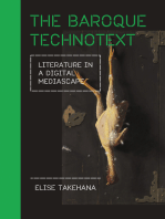 The Baroque Technotext: Literature in a Digital Mediascape