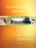 Experimental Software Engineering A Complete Guide - 2020 Edition