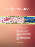 Analytic Solution A Complete Guide - 2020 Edition