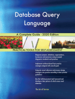 Database Query Language A Complete Guide - 2020 Edition