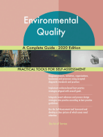 Environmental Quality A Complete Guide - 2020 Edition