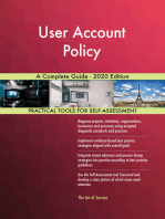 User Account Policy A Complete Guide - 2020 Edition