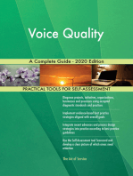 Voice Quality A Complete Guide - 2020 Edition