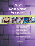 Content Management Framework A Complete Guide - 2020 Edition