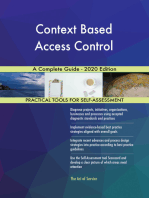 Context Based Access Control A Complete Guide - 2020 Edition