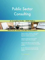 Public Sector Consulting A Complete Guide - 2020 Edition