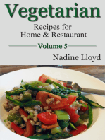Vegetarian Vol. 5 (Recipes for Home & Restaurant)