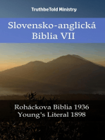 Slovensko-anglická Biblia VII: Roháčkova Biblia 1936 - Young´s Literal 1898