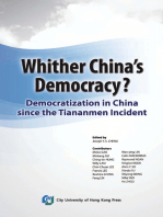 Whither China's Democracy?