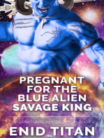 Pregnant For The Blue Alien Savage King