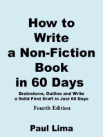 How to Write a Non-fiction Book in 60 Days