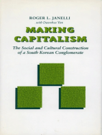 Making Capitalism: The Social and Cultural Construction of a South Korean Conglomerate