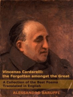 Vincenzo Cardarelli: The Forgotten amongst the Great: A Collection of the Best Poems Translated in English