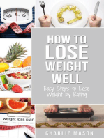How to Lose Weight Well: Easy Steps to Lose Weight by Eating