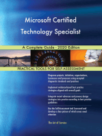 Microsoft Certified Technology Specialist A Complete Guide - 2020 Edition