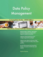 Data Policy Management A Complete Guide - 2020 Edition