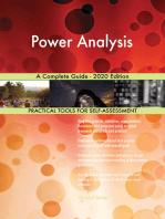 Power Analysis A Complete Guide - 2020 Edition