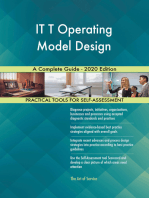 IT T Operating Model Design A Complete Guide - 2020 Edition