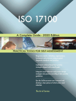 ISO 17100 A Complete Guide - 2020 Edition